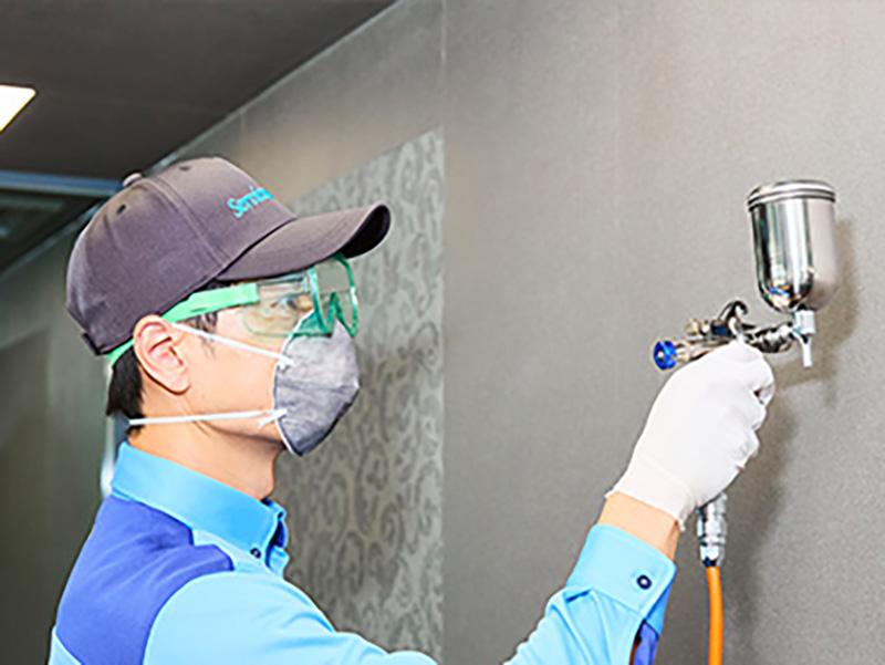 ダスキンの室内抗菌加工サービス