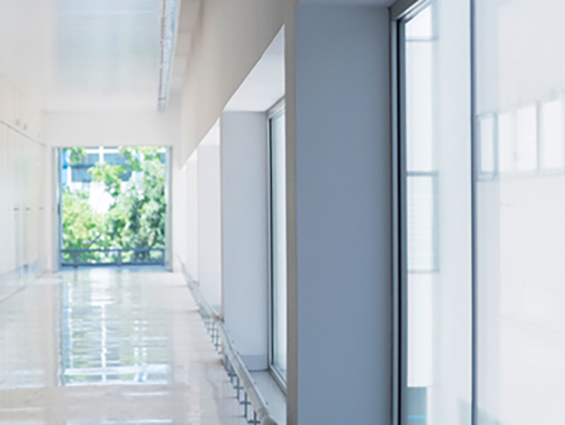 ダスキンのガラス面フィルム施工サービス