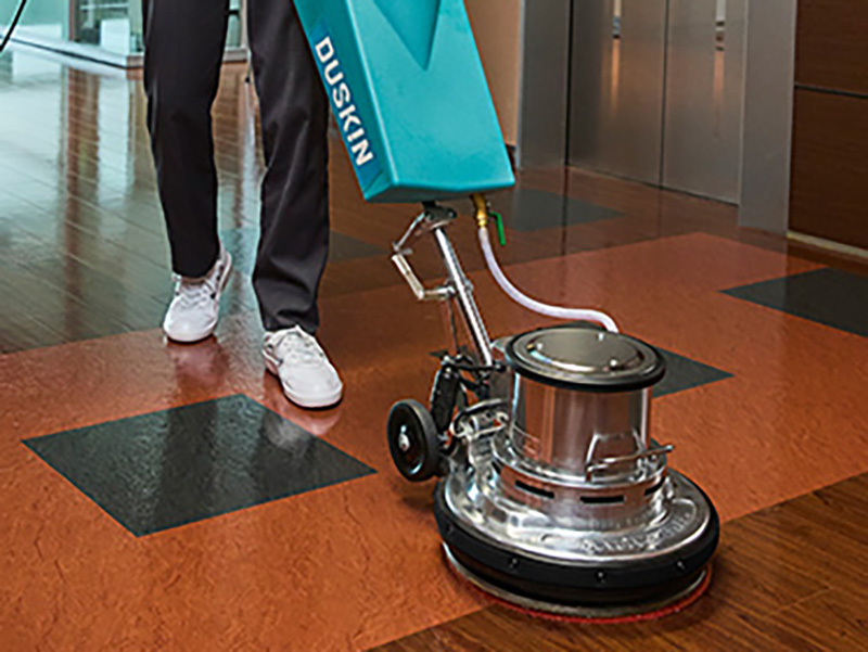 ダスキンのハードフロアクリーニング
