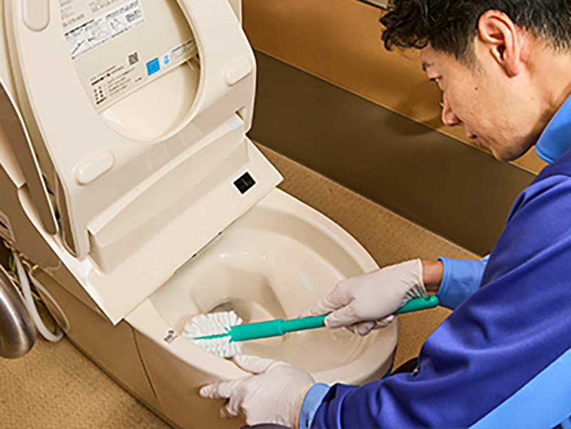 ダスキンのトイレ・洗面所クリーニング